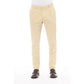Peserico Beige Cotton Men Pants