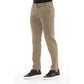 Peserico Green Cotton Men Pant