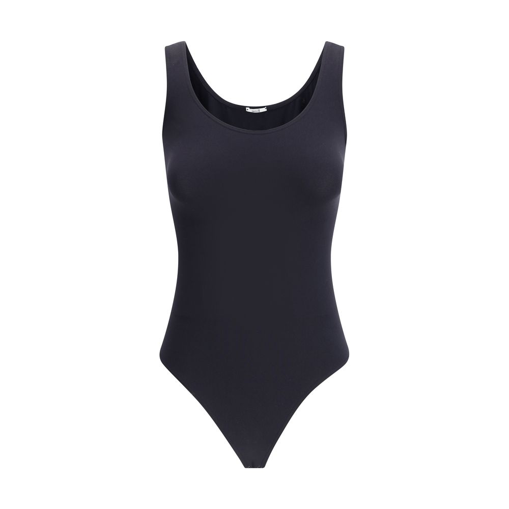 Wolford Black Polyamide Bodysuit