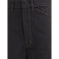 Lemaire Black Cotton Casual Pants