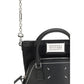 Maison Margiela Black Calf Leather Bos Taurus Shoulder Bag