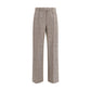 Burberry Beige Wool Oves Aries Dress Pants