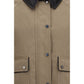 Brunello Cucinelli Beige Cotton Leather Jacket