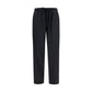 MM6 Black Polyester Casual Pants