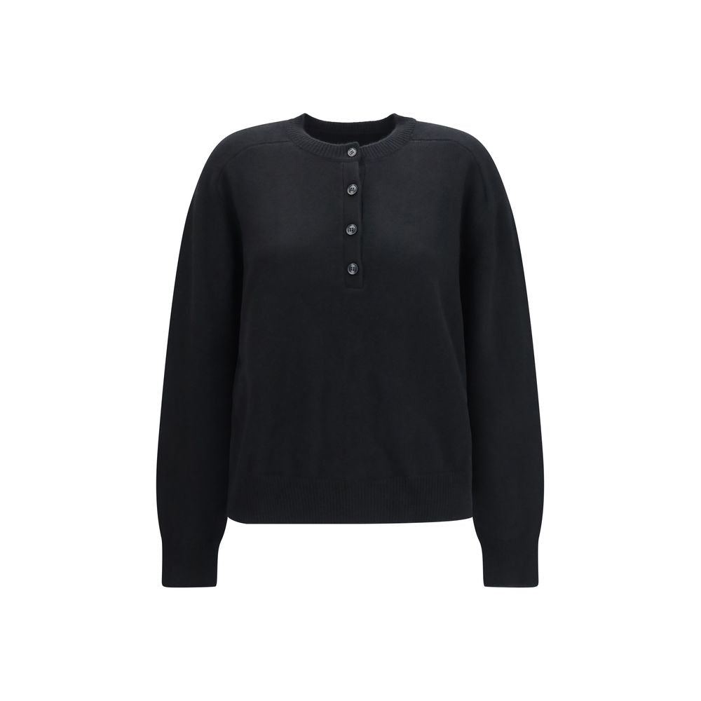 Loulou De Saison Black Cashmere Sweatshirt