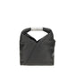 MM6 Black Calf Leather Bos Taurus Handbag