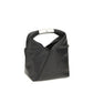 MM6 Black Calf Leather Bos Taurus Handbag