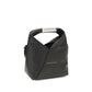 MM6 Black Calf Leather Bos Taurus Handbag