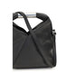MM6 Black Calf Leather Bos Taurus Handbag