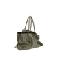 The Attico Bicolor Calf Leather Bos Taurus Shoulder Bag