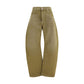 The Attico Brown Cotton Jeans Denim