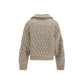 Brunello Cucinelli Beige Wool Oves Aries Cardigan
