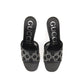 Gucci Black Polyamide Mules