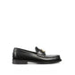 Gucci Black Leather Slip-On Loafers