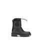 Moncler Black Pvc Rain Boots