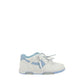 Off-White White Calf Leather Bos Taurus Athletic Sneakers