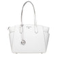 Michael Kors White Leather Shoulder Bag