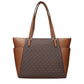 Michael Kors Brown Leather Shoulder Bag
