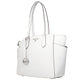 Michael Kors White Leather Shoulder Bag