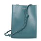 Jil Sander Green Leather Crossbody Bag