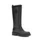 Moncler Black Pvc Rain Boots