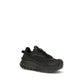 Moncler Black Calf Leather Bos Taurus Athletic Sneakers