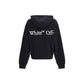 Off-White Black Cotton Sweatshirt