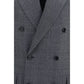 Lardini Gray Wool Oves Aries Blazer