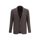 Lardini Brown Wool Oves Aries Blazer