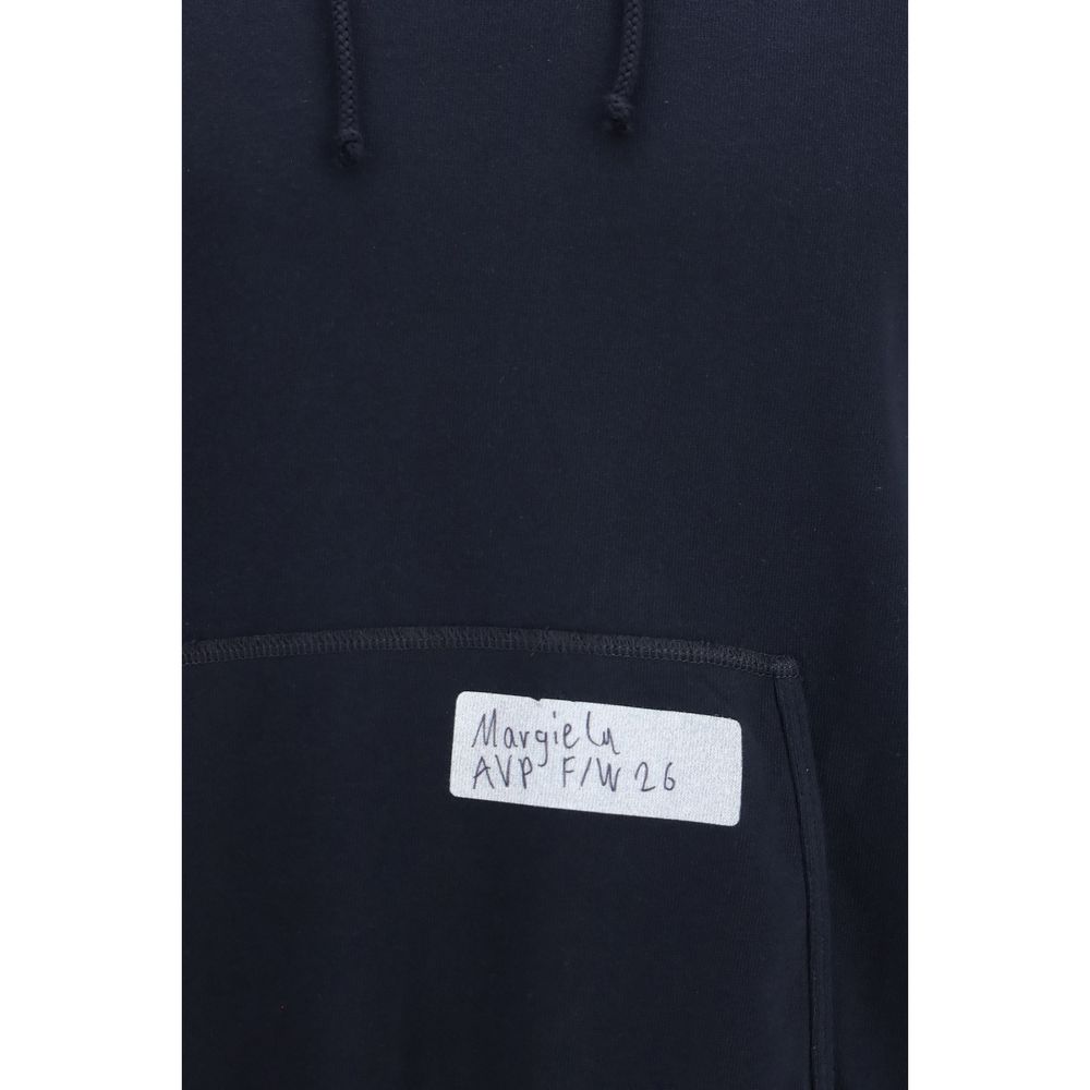 Maison Margiela Blue Cotton Sweatshirt
