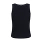 Max Mara Black Viscose Tank Tops