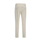 Lardini Beige Viscose Casual Pants