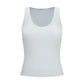 Max Mara White Viscose Tank Tops