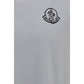 Moncler White Cotton T-Shirt