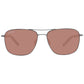 Serengeti Gray Metal Sunglasses