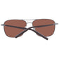 Serengeti Gray Metal Sunglasses