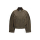 Ganni Bicolor Wool Oves Aries Bomber