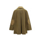 Ganni Bicolor Cotton Full-Length Jacket