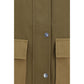Ganni Bicolor Cotton Full-Length Jacket