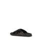 Dolce & Gabbana Black Calf Leather Bos Taurus Sandals