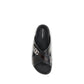 Dolce & Gabbana Black Calf Leather Bos Taurus Sandals