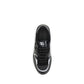 Dolce & Gabbana Black Calf Leather Bos Taurus Sneakers