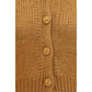 Forte_Forte Brown Silk Cardigan