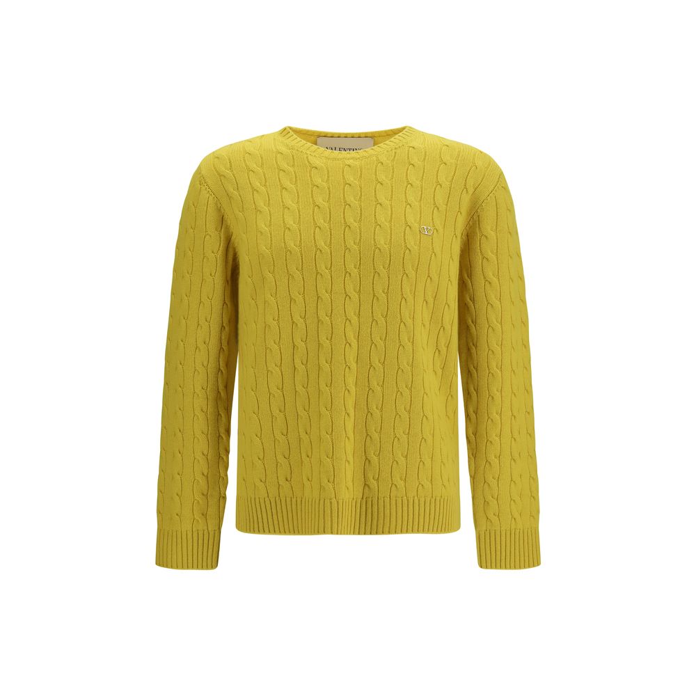 Valentino Garavani Bicolor Cashmere Sweater