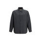Valentino Garavani Gray Polyester Full-Length Jacket