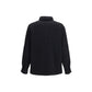 Valentino Garavani Black Cotton Full-Length Jacket
