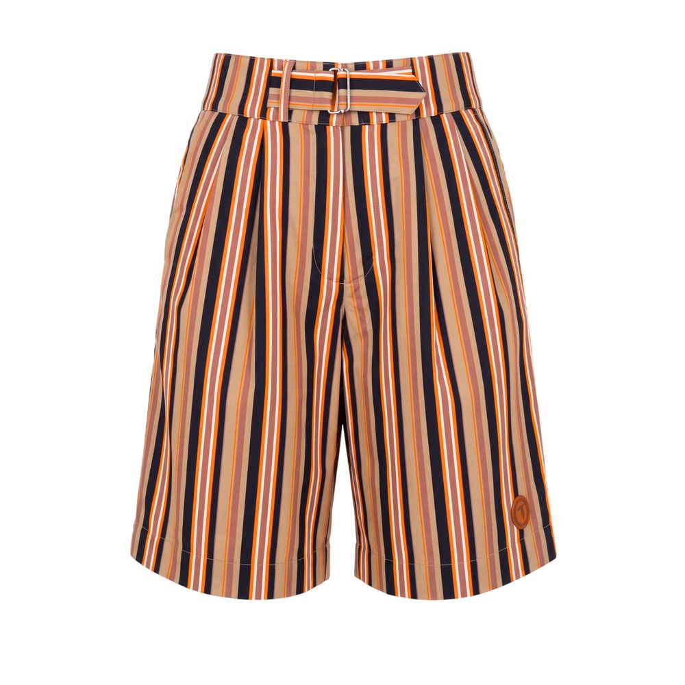 Trussardi Jeans Beige Cotton Men's Shorts