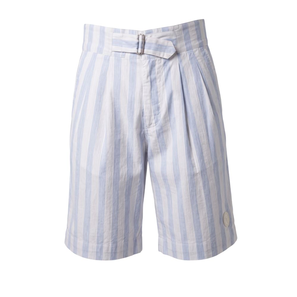 Trussardi Jeans White Cotton Men Short