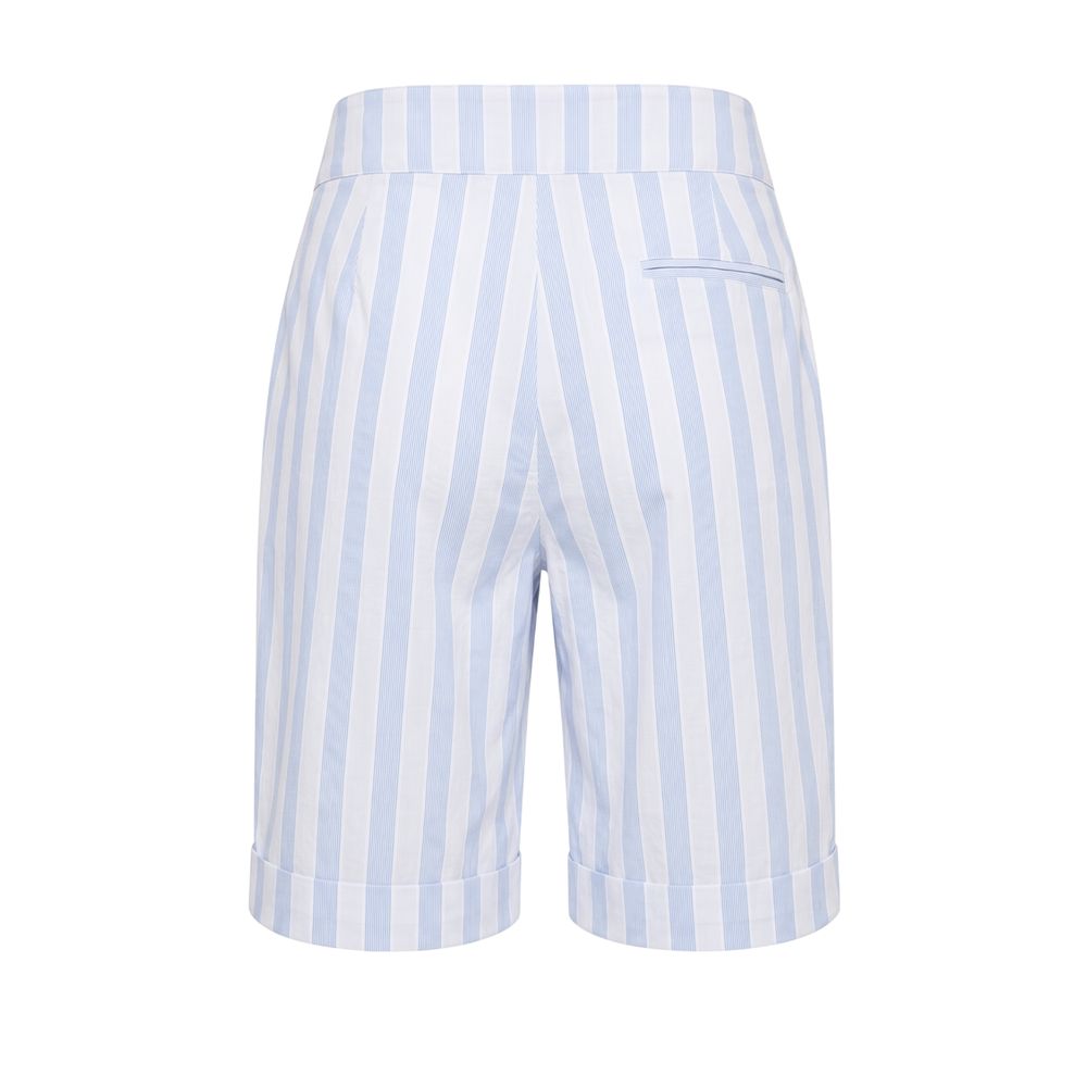 Trussardi Jeans White Cotton Men Short