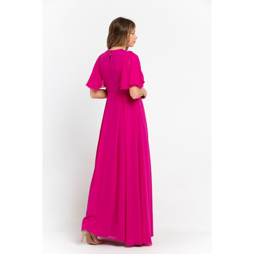 Trussardi Pink Polyester Women Dress